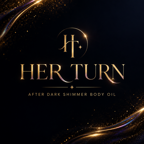 HER TURN — AFTER DARK SHIMMER BODY OIL